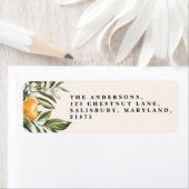 Zitrusorange Blüte botanischer rustikaler Brautchi (Insitu)