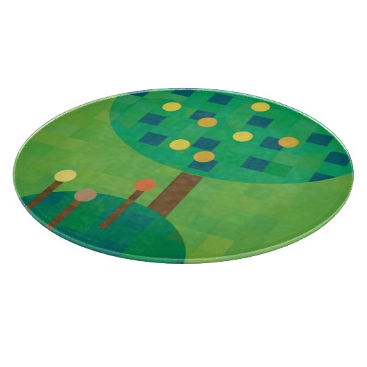 Zitrusorchester Schneidebrett (Ecke)