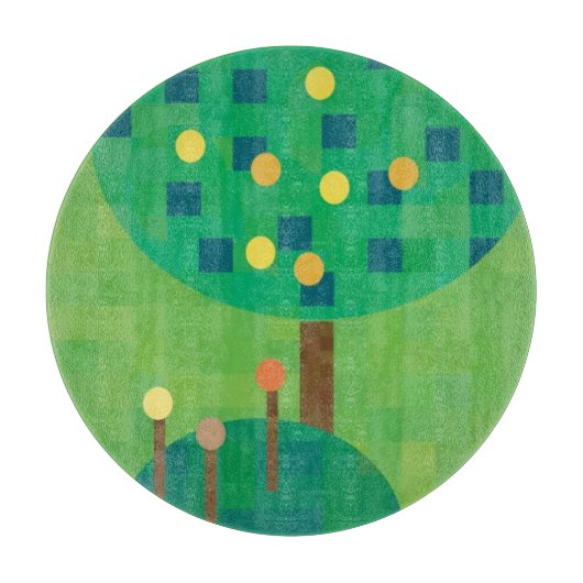 Zitrusorchester Schneidebrett (Vorderseite)