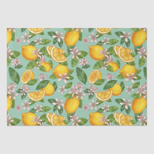 Zitruspapier Seidenpapier (Vorderseite)