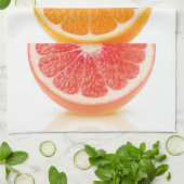 Zitruspyramide Geschirrtuch (Gefaltet)