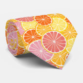 Zitrusscheiben - farbenfrohe Hauptpresse Krawatte (Gerollt)