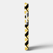 Zitrusscheiben im modernen Diamantmuster Case-Mate iPhone Hülle (Rückseite / Links)