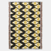 Zitrusscheiben im modernen Diamantmuster Decke (Vorderseite Vertikal)