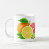 Zitrusscheiben Kaffeetasse (Links)