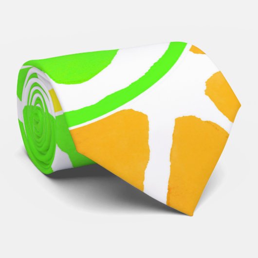 Zitrusscheiben Krawatte (Gerollt)