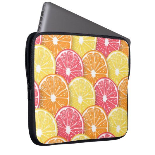 Zitrusscheiben Laptopschutzhülle (Vorne Rechts)