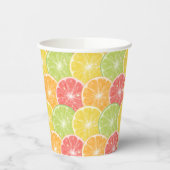 Zitrusscheiben Pappbecher (Links)