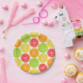 Zitrusscheiben Pappteller (Party)