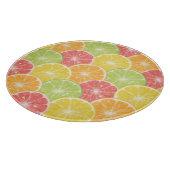 Zitrusscheiben Schneidebrett (Ecke)