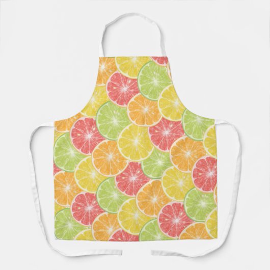 Zitrusscheiben Schürze (Vorderseite)