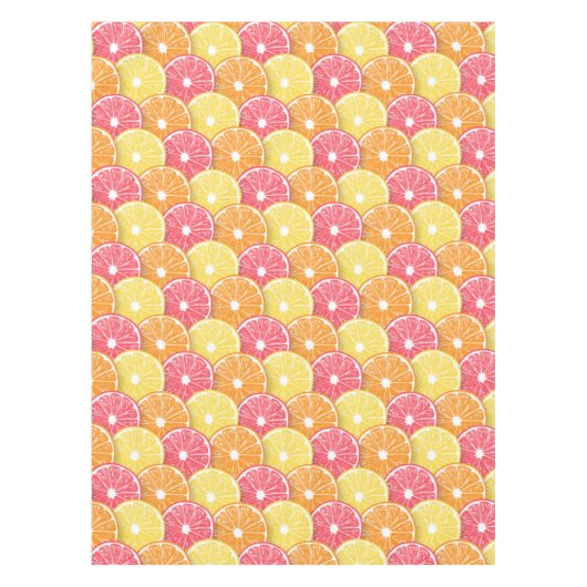 Zitrusscheiben Tischdecke (Vorderseite)