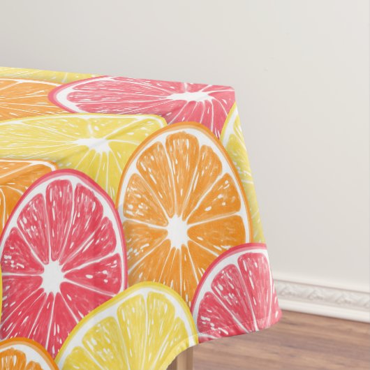 Zitrusscheiben Tischdecke (Beispiel)