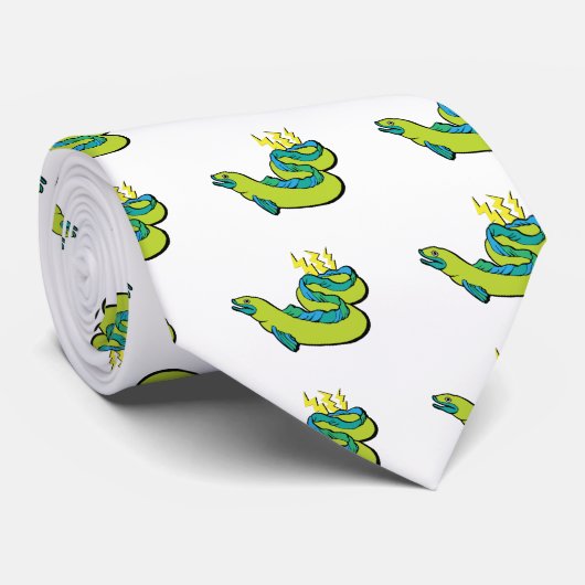 Zitteraal Krawatte (Gerollt)