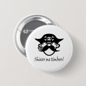 Zittere ich Bauholz-Schwarzes Button (Vorne & Hinten)