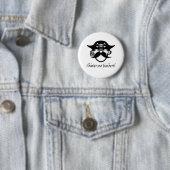Zittere ich Bauholz-Schwarzes Button (Beispiel)