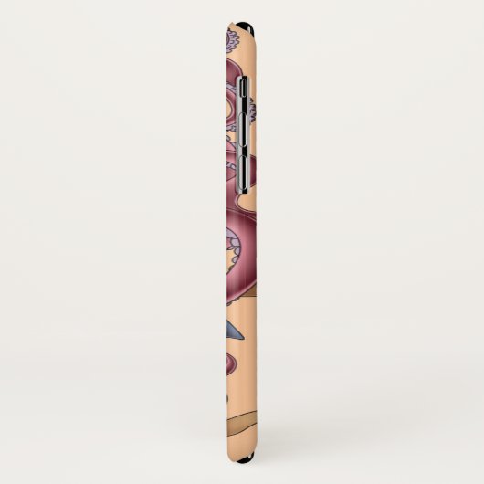 Zittern meine Krake Tatto des Soul-| Case-Mate iPhone Hülle (Hinten/Links)