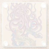 Zittern meine Krake Tatto des Soul-| Glasuntersetzer (Rückseite)