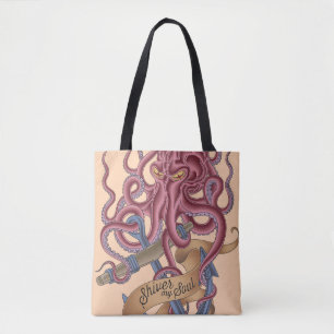 Zittern meine Krake Tatto des Soul- Tasche