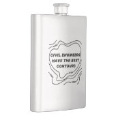 Zivil Engineer Best Contours Flachmann (Rechts)