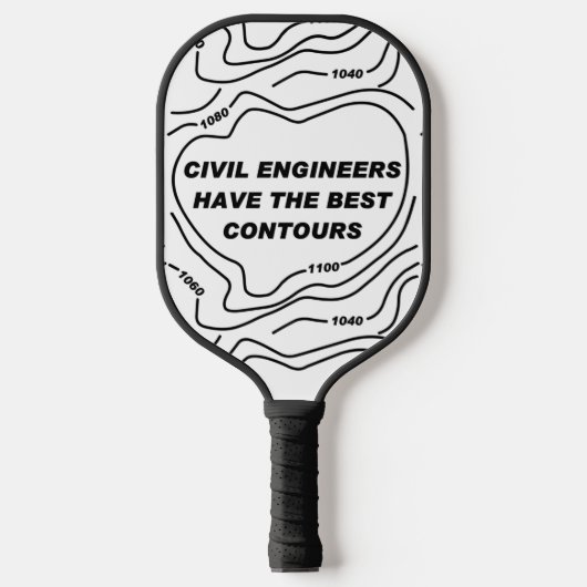 Zivil Engineer Best Contours Pickleball Schläger (Vorderseite)