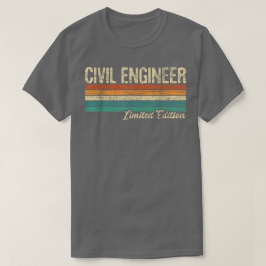 Zivil Engineer Ltd EditionBridge Builder Engineeri T-Shirt (Design vorne)