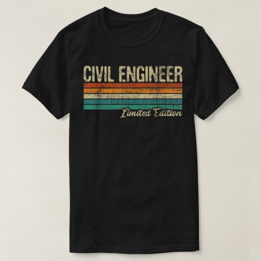 Zivil Engineer Ltd EditionBridge Builder Engineeri T-Shirt (Design vorne)