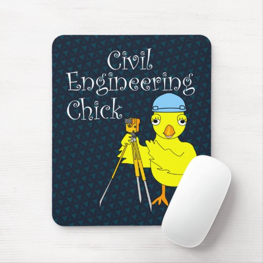 Zivil Engineering Chick Mousepad (Mit Mouse)