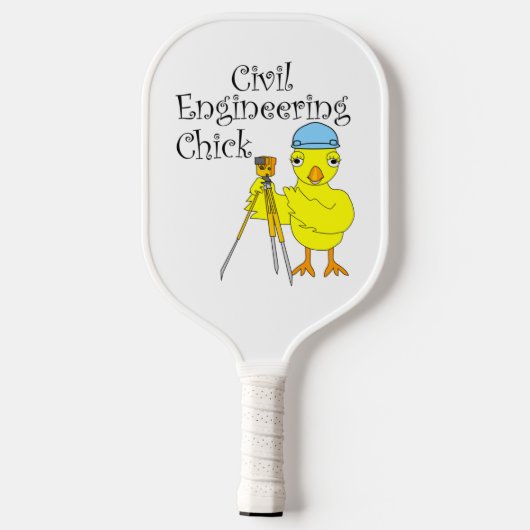 Zivil Engineering Chick Pickleball Schläger (Rückseite)
