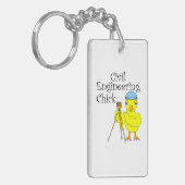 Zivil Engineering Chick Schlüsselanhänger (Vorderseite links)