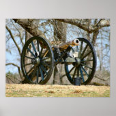 Zivil War Brass Cannon Poster (Vorne)