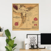 Zivil War Fort Sumter Poster (Heimbüro)