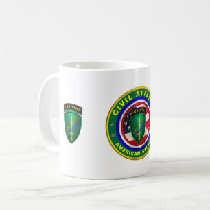Zivilangelegenheiten Armee Veteran Kaffeetasse