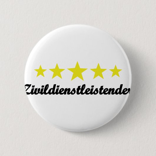 Zivildienstleistender Ikone Button (Vorderseite)