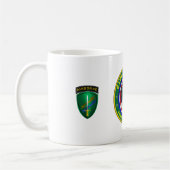 Zivile Angelegenheiten der Proud Army Veteran Kaffeetasse (Links)