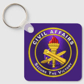 Zivile Angelegenheiten Schlüsselanhänger (Vorderseite)