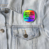 ZIVILE DISOBEDIENCE 20. Januar 2025 Button (Beispiel)