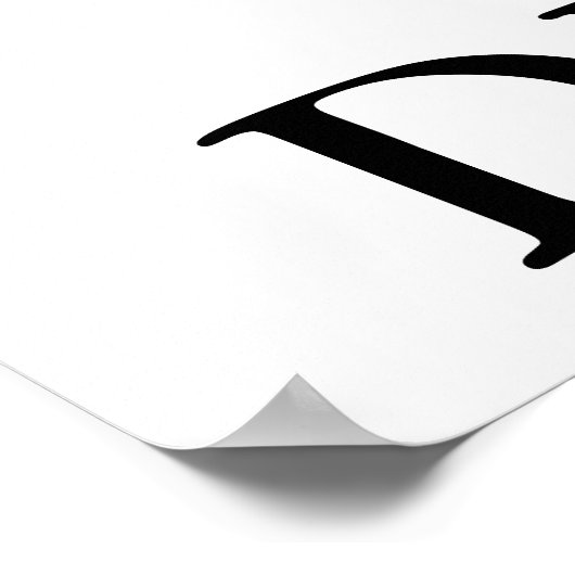 ZIVILE DISOBEDIENUNG POSTER (Ecke)