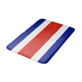 Zivile Flagge Costa Ricas Badematte (Schrägansicht)