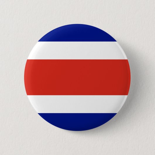 Zivile Flagge Costa Ricas Button (Vorderseite)