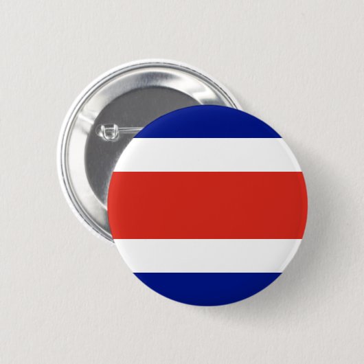Zivile Flagge Costa Ricas Button (Vorne & Hinten)
