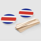 Zivile Flagge Costa Ricas Fächer (Non-assembled)
