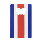 Zivile Flagge Costa Ricas Geldbeutel Flaschenöffner (Rückseite)
