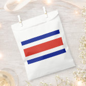 Zivile Flagge Costa Ricas Geschenktütchen (Ausgeschnitten)