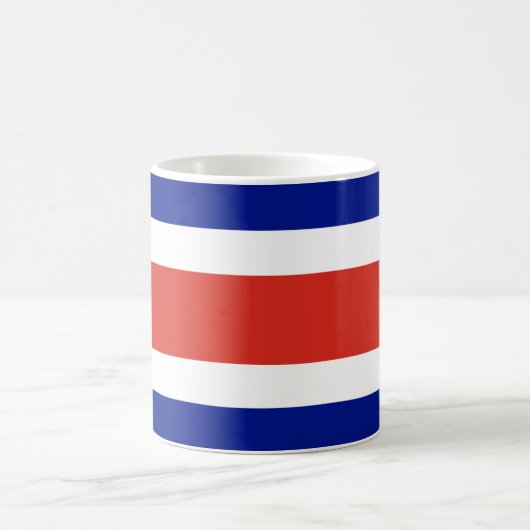 Zivile Flagge Costa Ricas Kaffeetasse (Mittel)