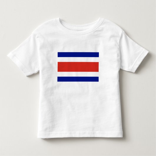 Zivile Flagge Costa Ricas Kleinkind T-shirt (Vorderseite)
