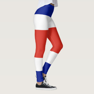 Zivile Flagge Costa Ricas Leggings