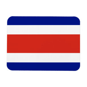 Zivile Flagge Costa Ricas Magnet