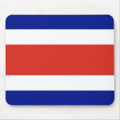 Zivile Flagge Costa Ricas Mousepad (Vorne)