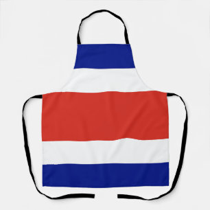 Zivile Flagge Costa Ricas Schürze